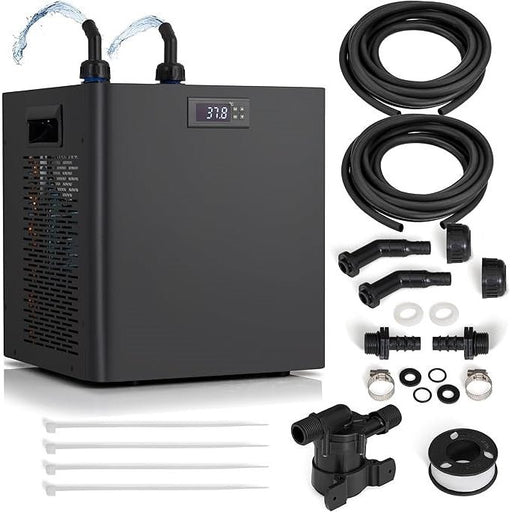 1 HP Water Chiller Ice Bath and Cold Plunges Including All Hoses and Pumps