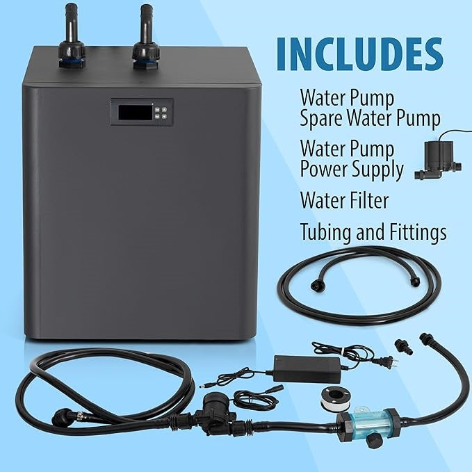 1 HP Water Chiller Ice Bath and Cold Plunges Including All Hoses and Pumps